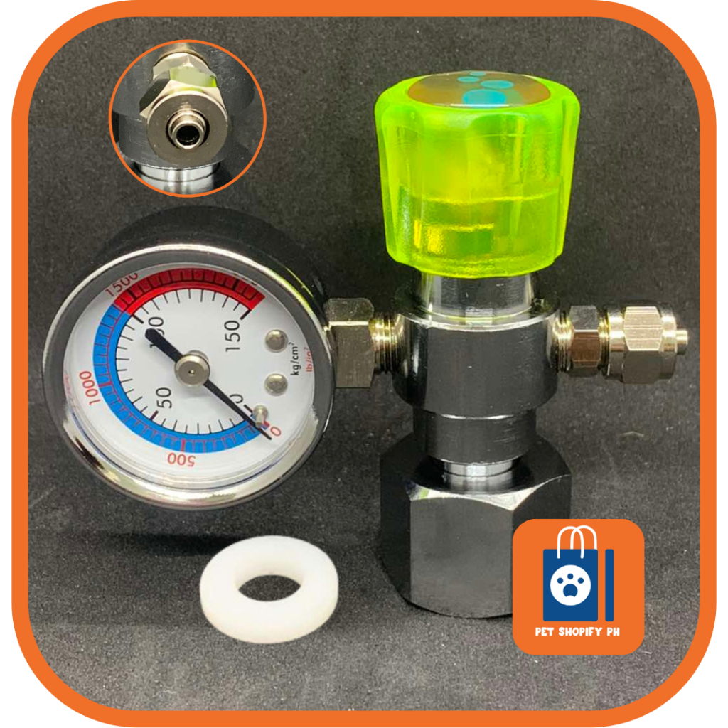 C02 Regulator Single Pressure Manometer | Shopee Philippines