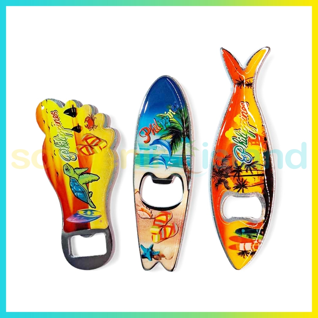 Metal Opener Epoxy Ref Refrigerator Magnet Philippine Souvenir ...