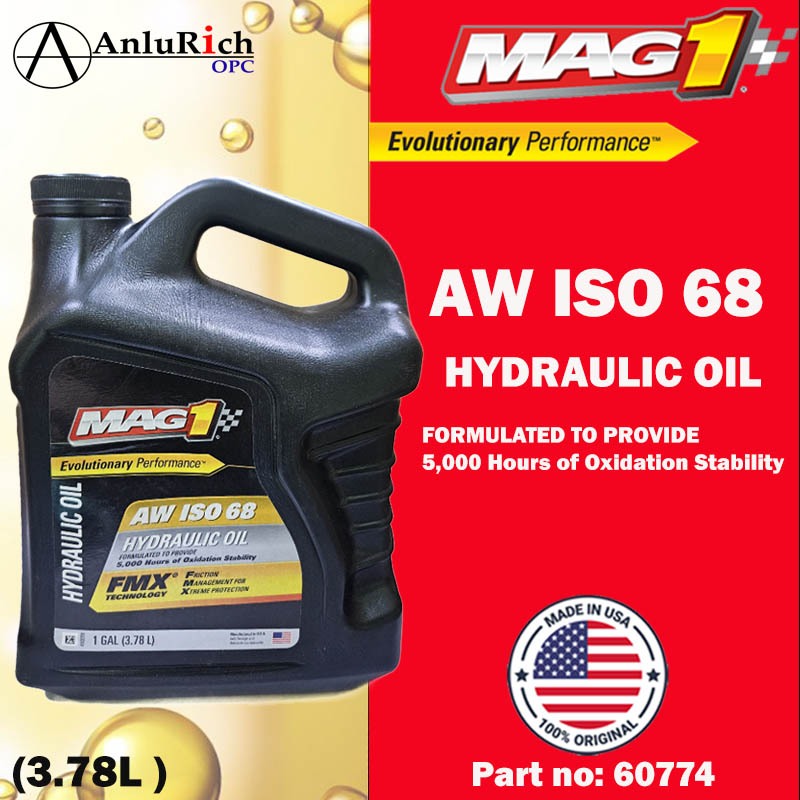 MAG 1 Anti-Wear ISO 68 Hydraulic Oil 1 gal PART NO: 60774