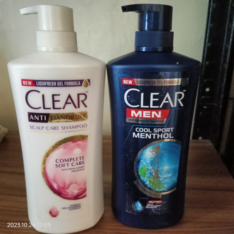 Pantene ,clear Assorted Shampoo And Conditioner 