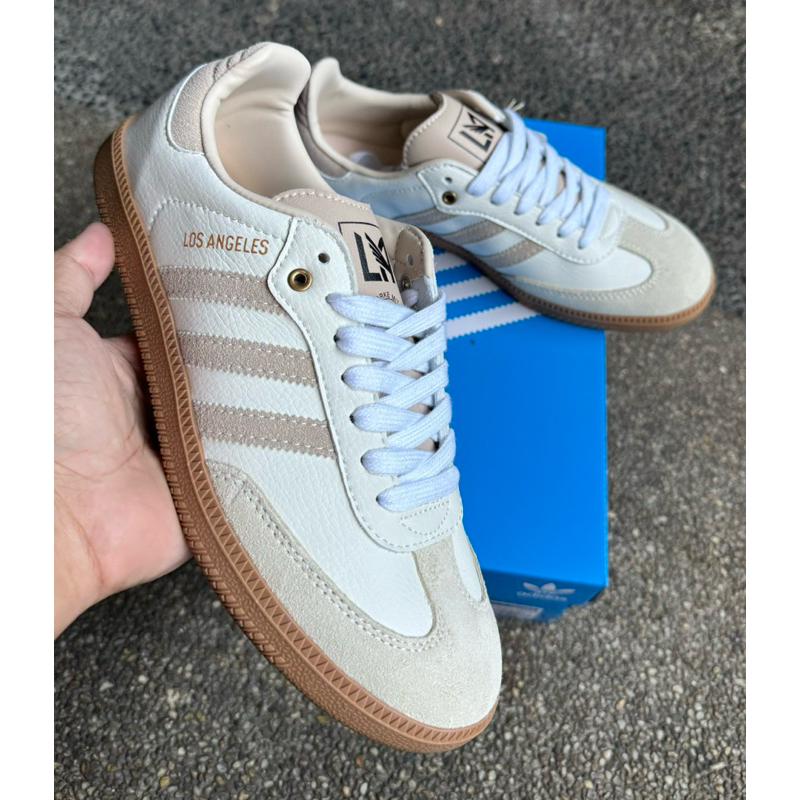 UNISEX AD Los Angeles Samba OG Beige Brown | Shopee Philippines