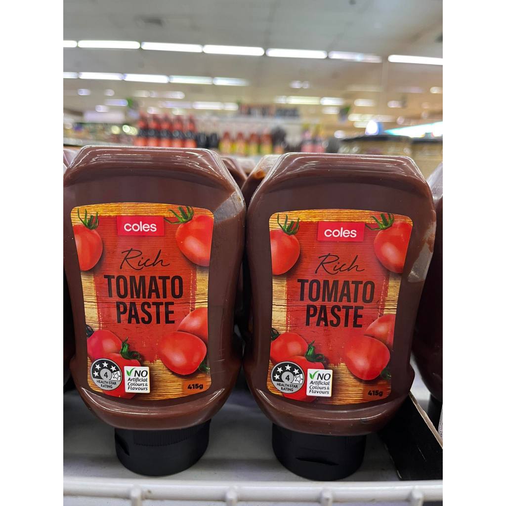 Coles Rich Tomato Paste 415g Shopee Philippines