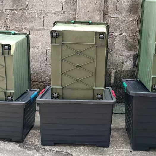 HEAVY DUTY Storage Box with wheels PEARLWAVE BOX Shopee Philippines