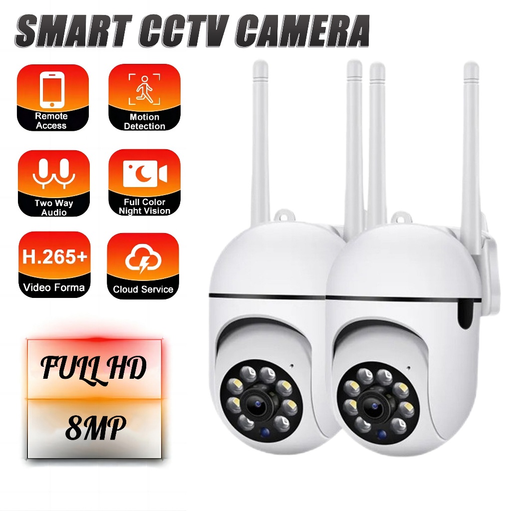CCTV Bulb Camera No Wifi Needed Wireless Network Security 1080P Home Two Way Audio Night Vision