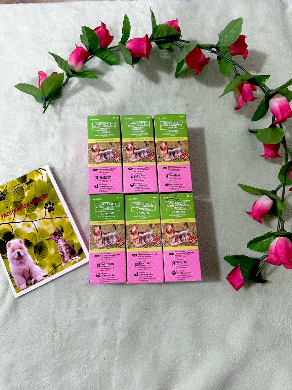 COATSHINE 120ml 60ml (Omega Fatty Acids+Vitamins+Mineral) Shopee