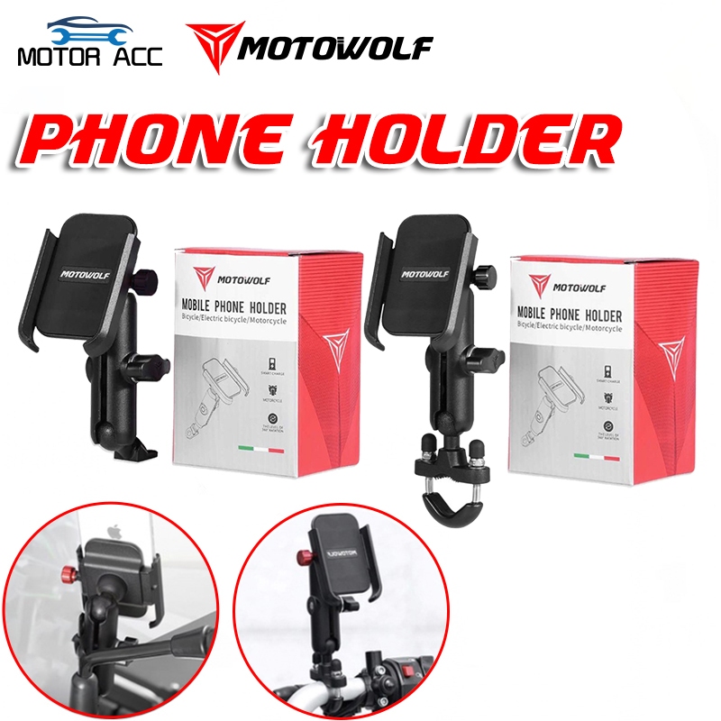 motowolf cellphone holder version 3 / motowolf cp holder v3 | Shopee ...