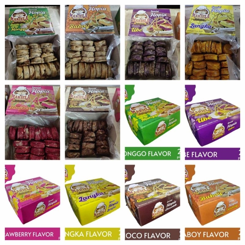 Mariela Special Hopia 20pcs 6 Flavors Shopee Philippines