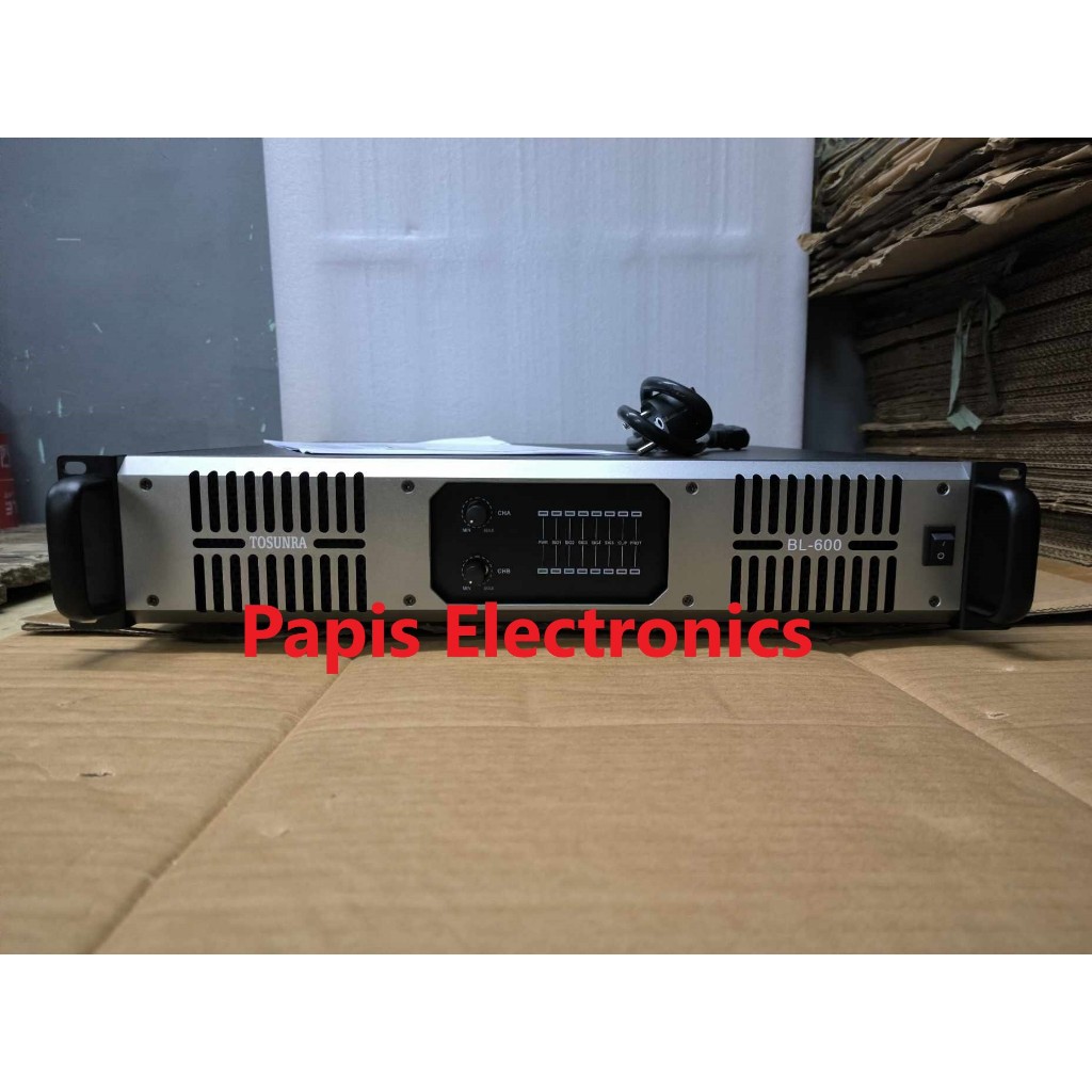 BL-600 Tosunra power amplifier PURECOPPER | Shopee Philippines