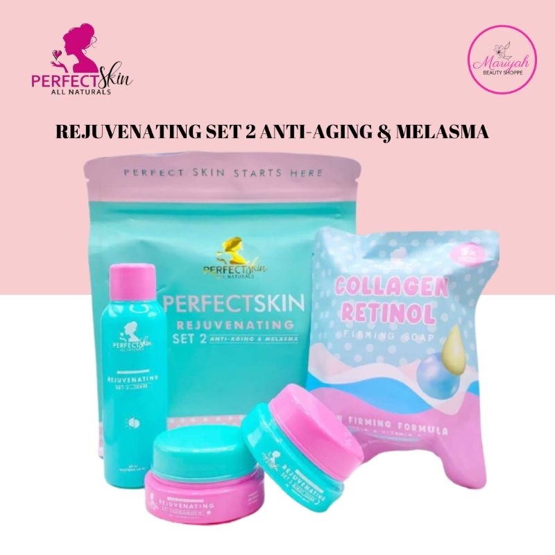 ORIG PERFECT SKIN REJUVENATING SET 2 | ANTI-AGING MELASMA | Shopee ...