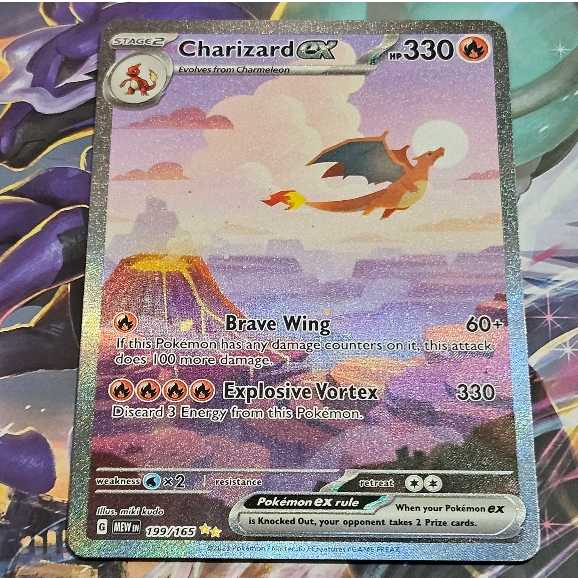 Pokemon TCG Charizard ex Scarlet and Violet 151 Special Illustration ...