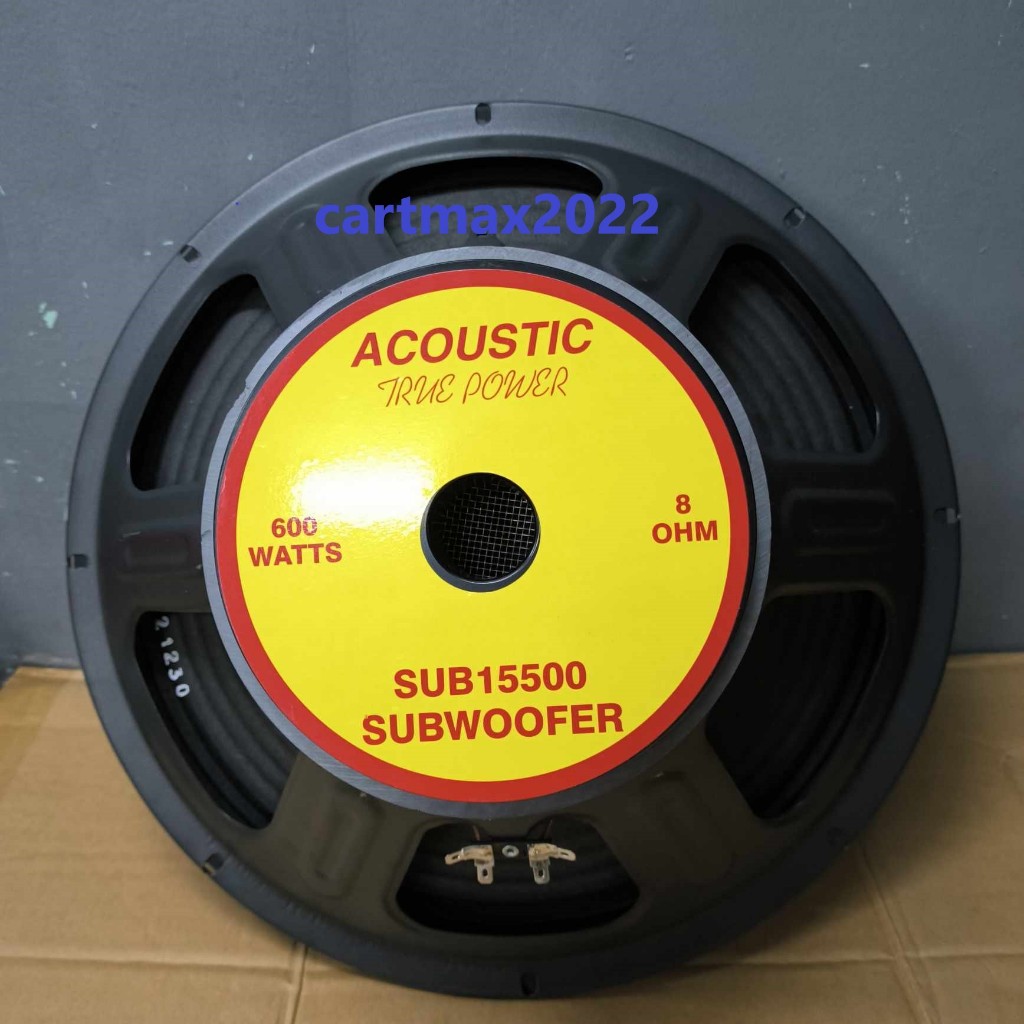 Speaker acoustic best sale 15 inch