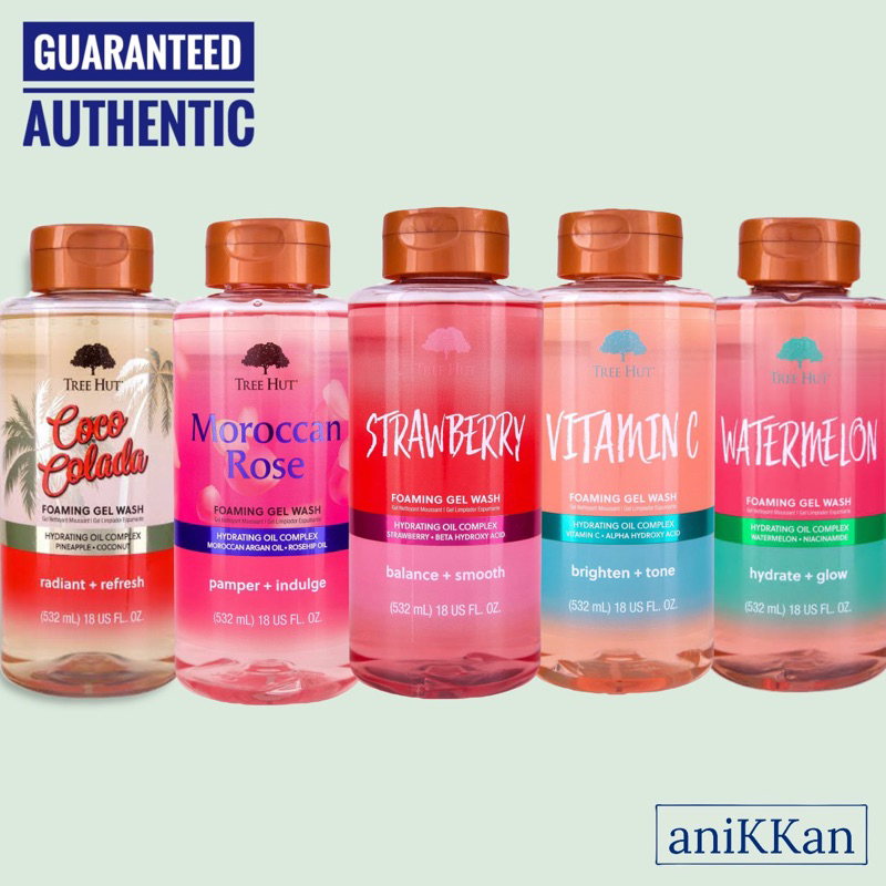 🇺🇸 Tree Hut Foaming Gel Wash 100 authentic from USA Shopee Philippines