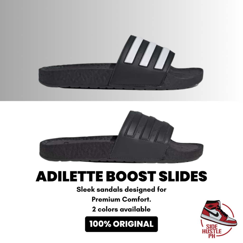 Adidas adilette boost slides [100 Original] Shopee Philippines