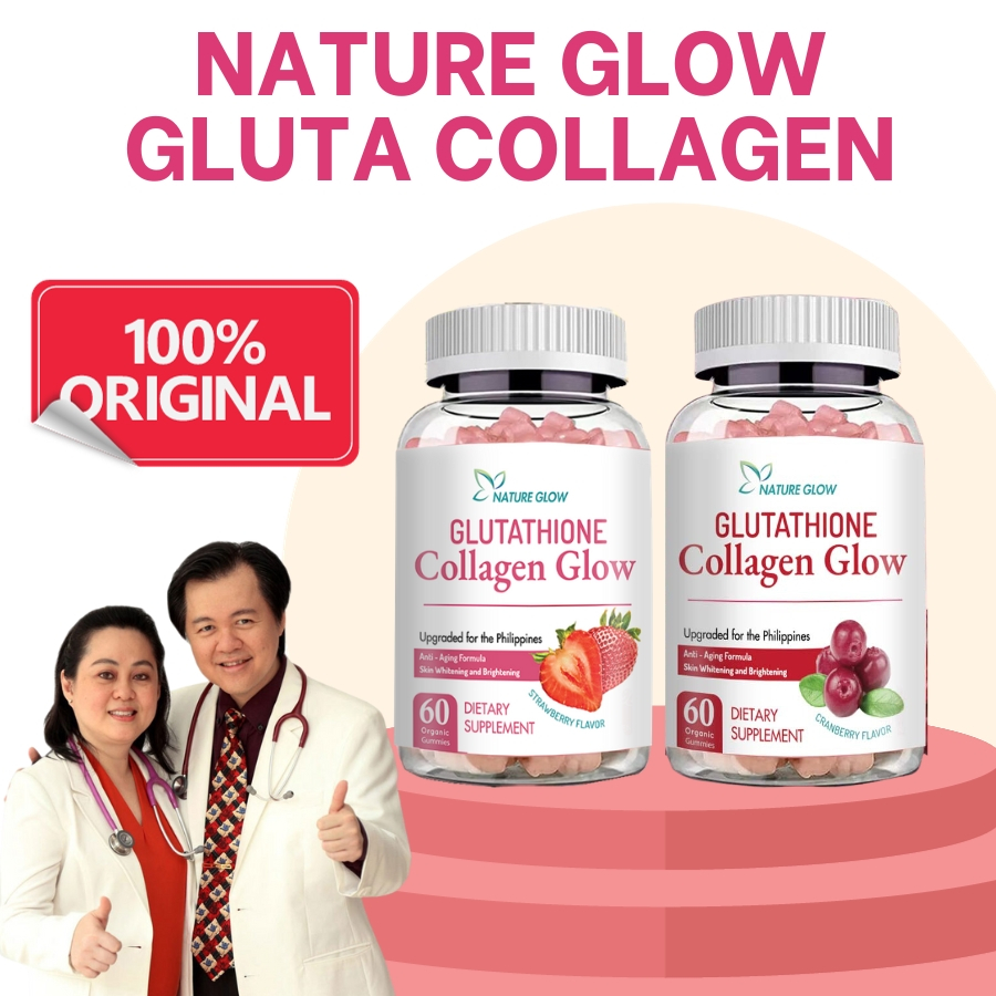 Collagen Gummies Nature Glow Glutathione Collagen Glow Gummies Original ...