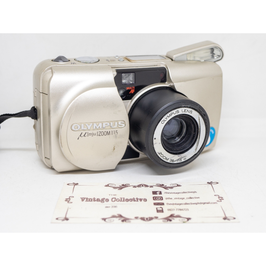 Olympus mju zoom 115 Premium 35mm compact camera | Shopee Philippines