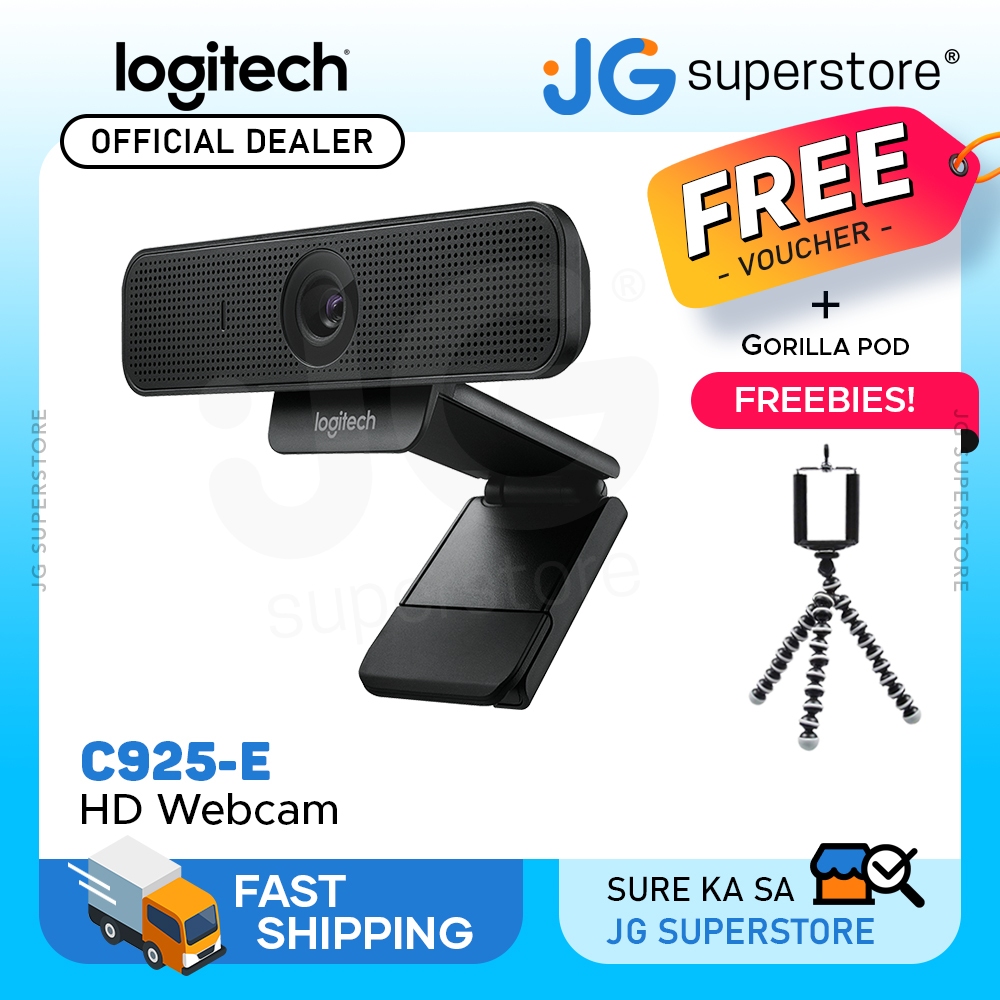 Logitech C925 E Webcam HD 1080p 30fps Video with Built In Stereo