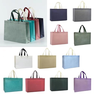 20pcs Eco Bag Non Woven Bag Loot Bags Reusable Bag Tote Bag Handbag  Shopping Bag Storage Bag