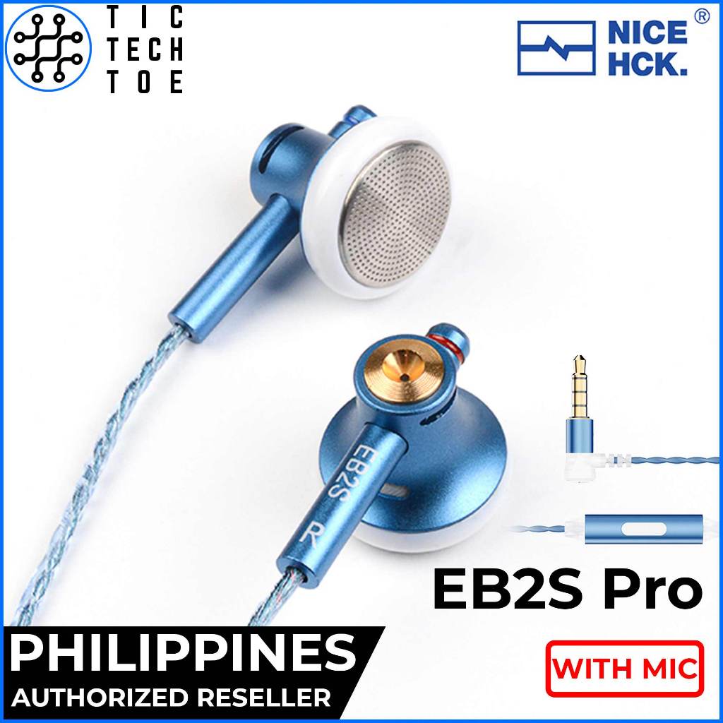 NiceHCK EB2S Pro Aluminum CNC HiFi LCP Dynamic Driver Earbuds Silver ...