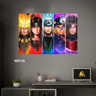 Anime Naruto Poster Naruto and Sasuke Eyes HD Print on Canvas Painting Wall  Art for Living Room Decor Boy Gift (Unframed, Naruto-4) : : Home