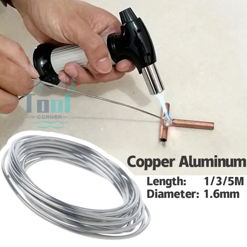 1.6mm Copper Aluminum Brass Brazing Welding Rods, Low Temperature Easy
