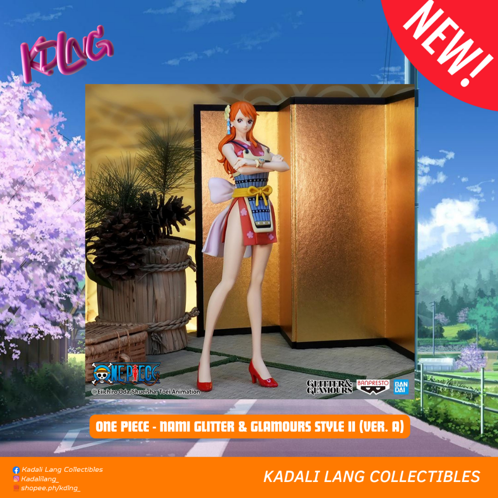 AUTHENTIC One Piece - Nami Glitter & Glamours Style II (Ver. A ...