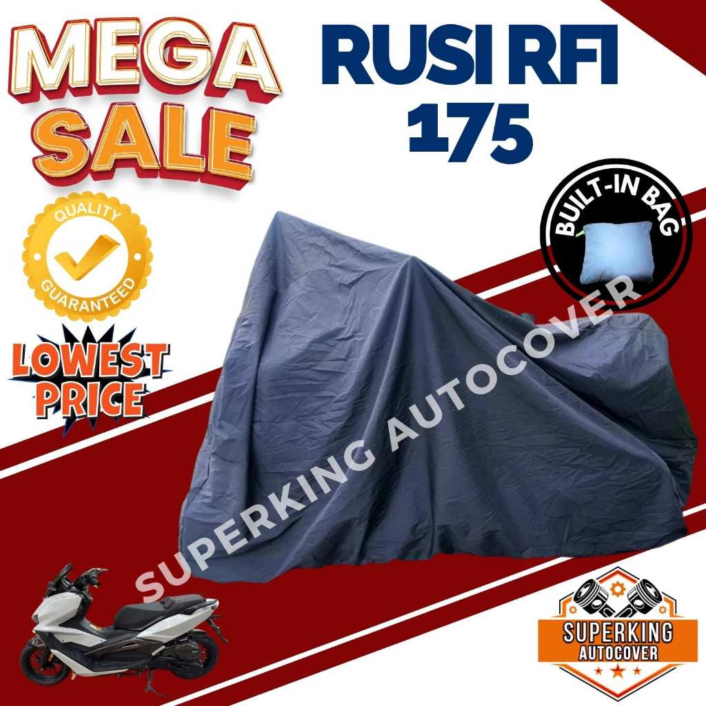 RUSI RFI 175 HIGH QUALITY MOTOR COVER - WATER REPELLANT SCRATCH AND ...