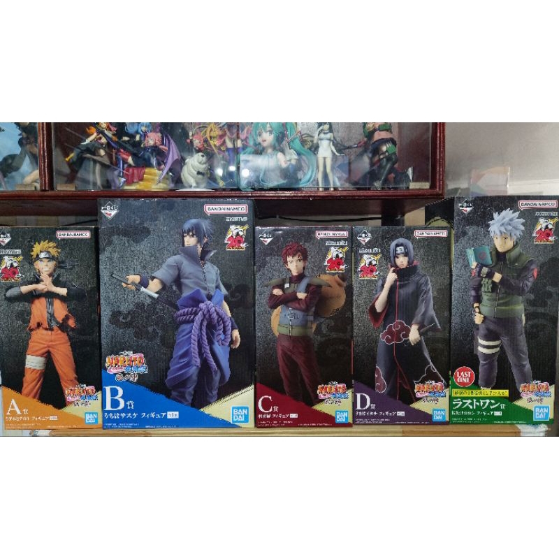 Ichiban Kuji Masterlise Naruto Set of 5 Shinobi no Kizuna | Shopee ...