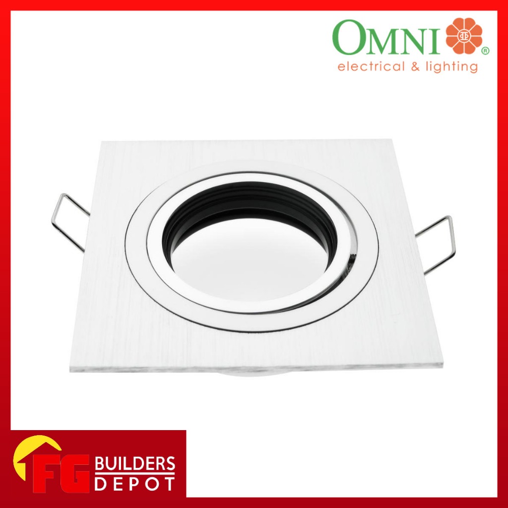 OMNI DOWNLIGHT CASING SQUARE ALUMINUM DS1 MR16A1 900X90X20MM | Shopee ...