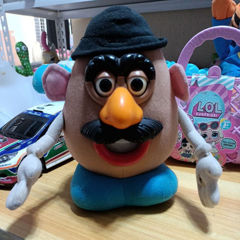 Rare Talking Mr Potato Head Hasbro 1999 Playskool press his head and he