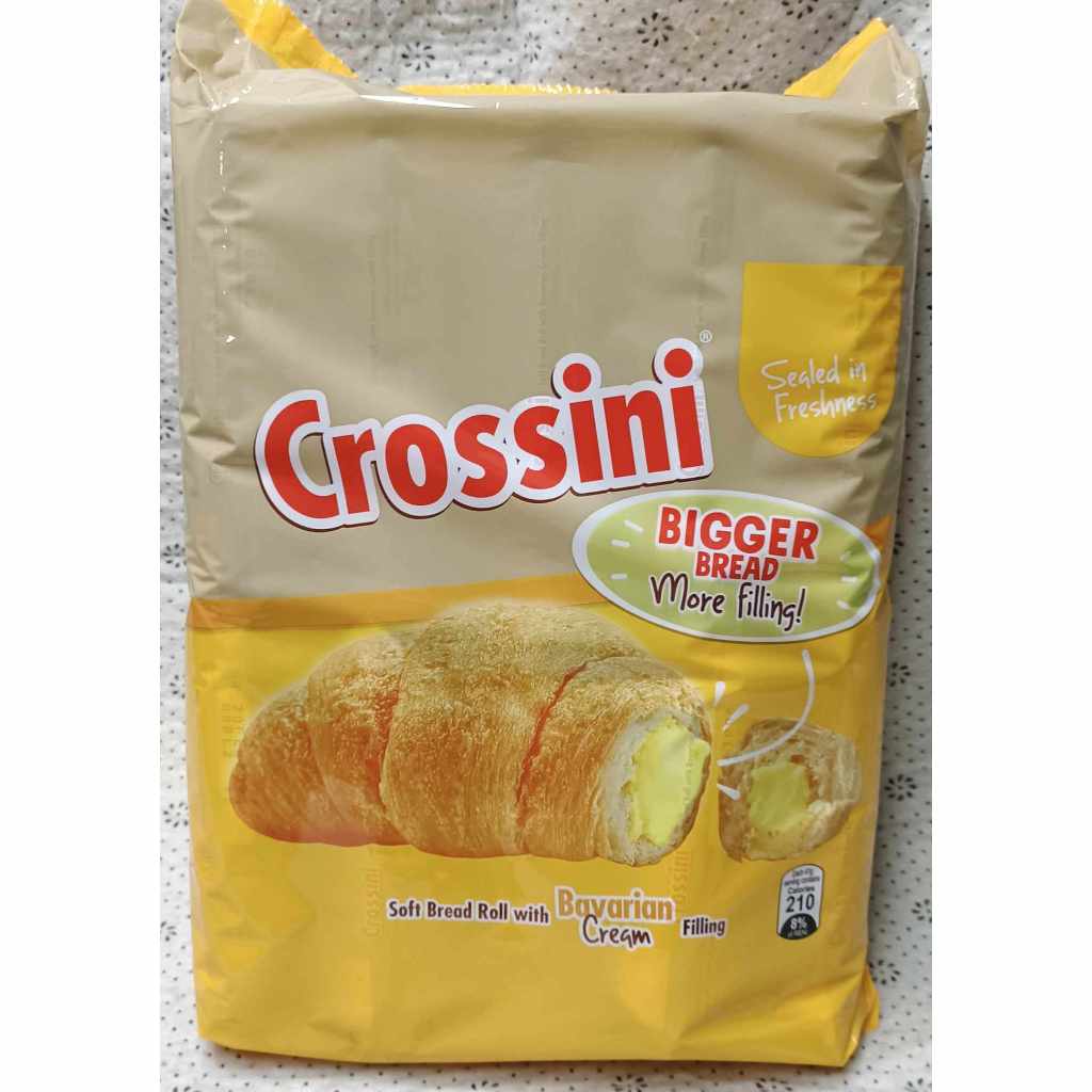 Crossini Soft Bread roll with Bavarian Shopee Philippines