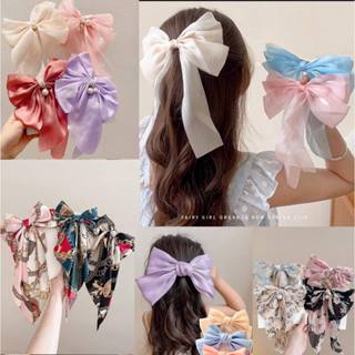 Celestial Charm Ribbon Hair Clip Retro Glamour Hair Bow hair ...