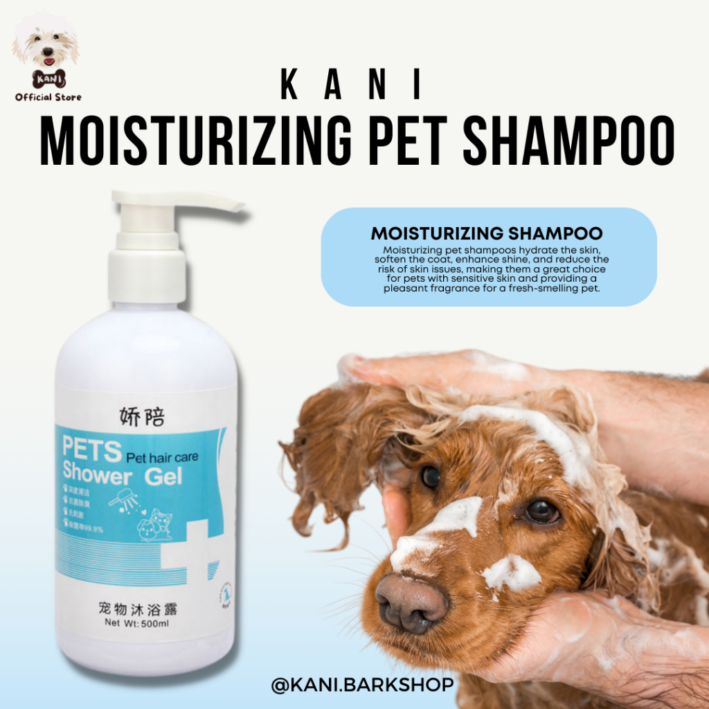 KANI PlantBased Pet Shampoo Moisturizing Shampoo For Dogs and Cats