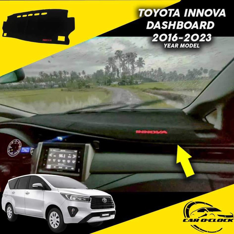 Toyota Innova Dashboard Cover NonSlip 20162023 Shopee Philippines