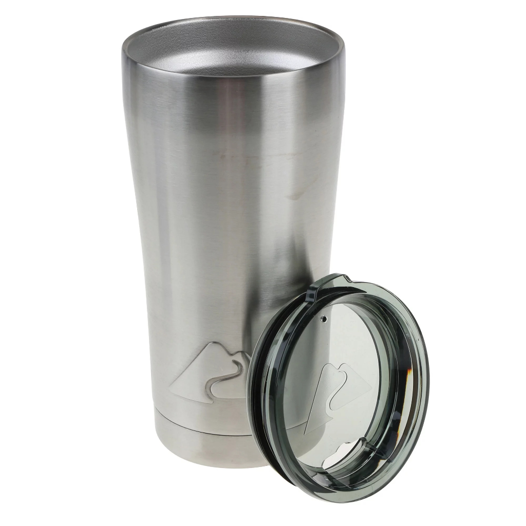 NEW STOCKS! 20oz OZARK TRAIL SILVER or BLACK INSULATED VACUUM TUMBLER SALE!