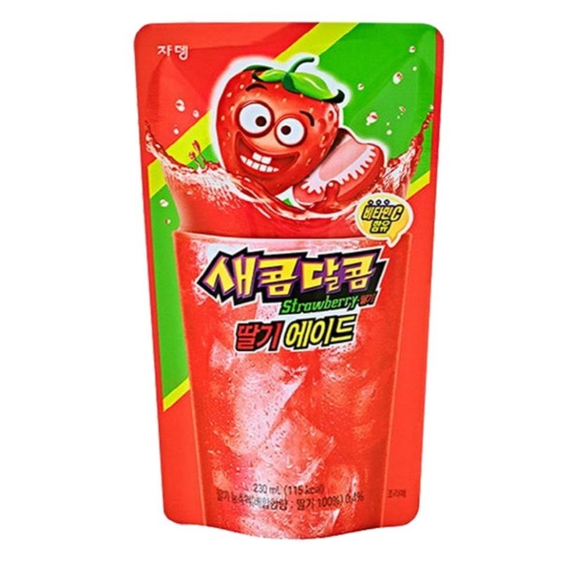 Korean Fruit Ade and Coffee Pouch Drinks 230ml *Trending in Social