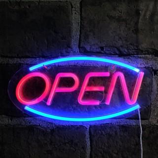 Bar Sign Coffee Sign Opening Neon Sign Wall-mounted Billboard Suitable ...