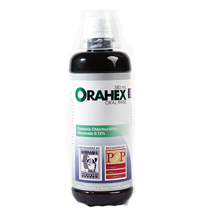 Orahex Oral Rinse Mint 380ml | Shopee Philippines