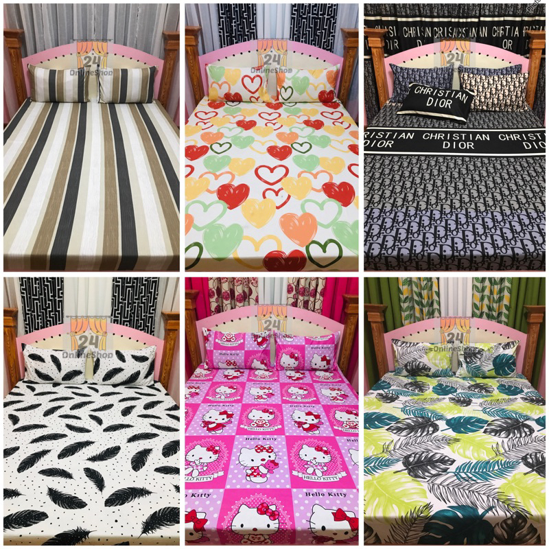 Resort Bedsheets 3in1 Canadian Bedsheets with two pillowcases