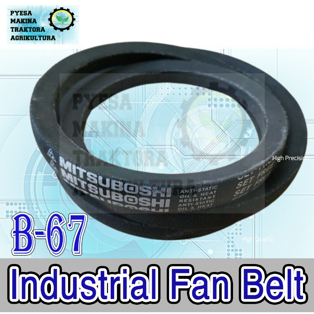 ProDrive Industrial Fan Belt Size B67 B67 Shopee Philippines