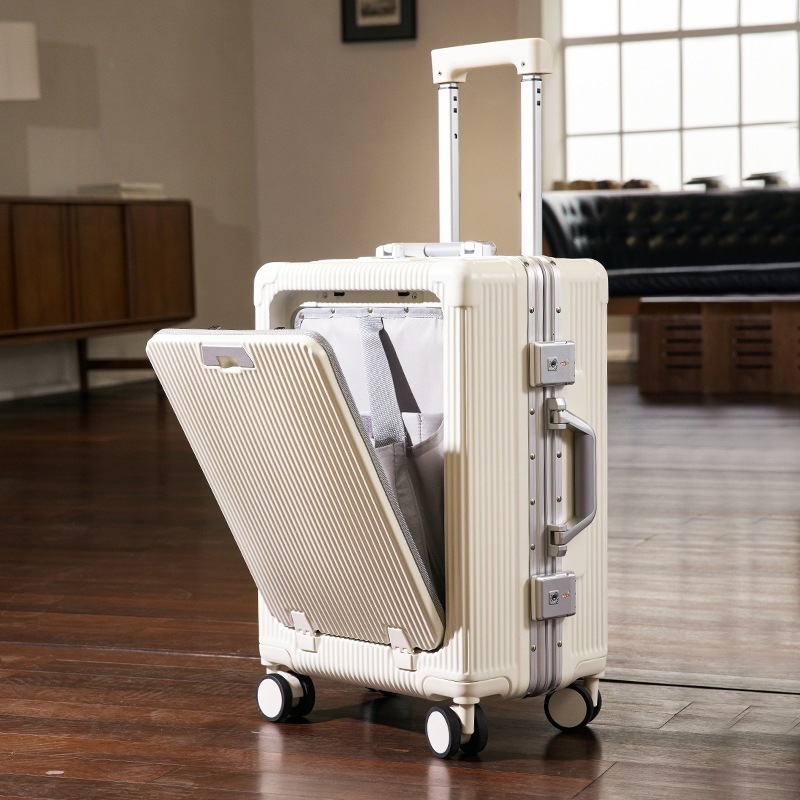 MC Luggage high quality front opening suitcase drop-proof luggage 20/24 ...