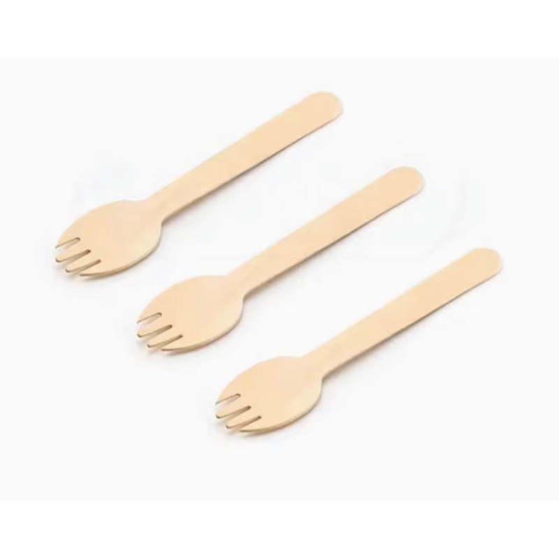 25pcs Wooden Spork/Sfork (6.3 Inches) Standard Size Shopee Philippines