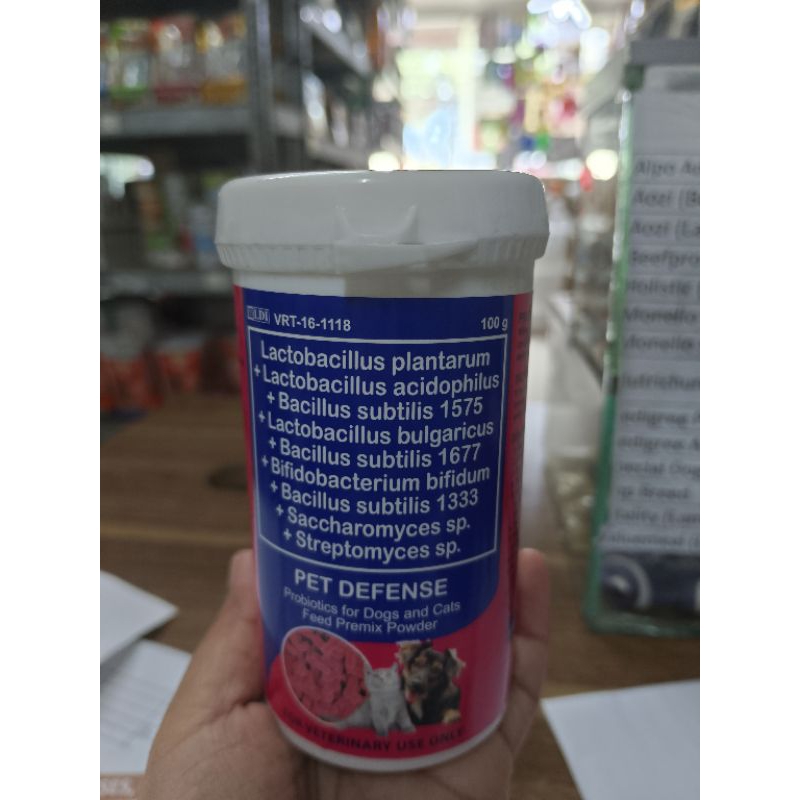 Pet Defense Probiotics for Pets 100g. Shopee Philippines