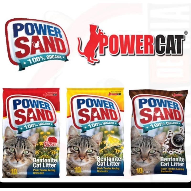 Power sand 2025 cat litter