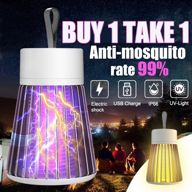 【BUY 1 TAKE 1】Portable Mosquito Killer Lamp Rechargeable Electric