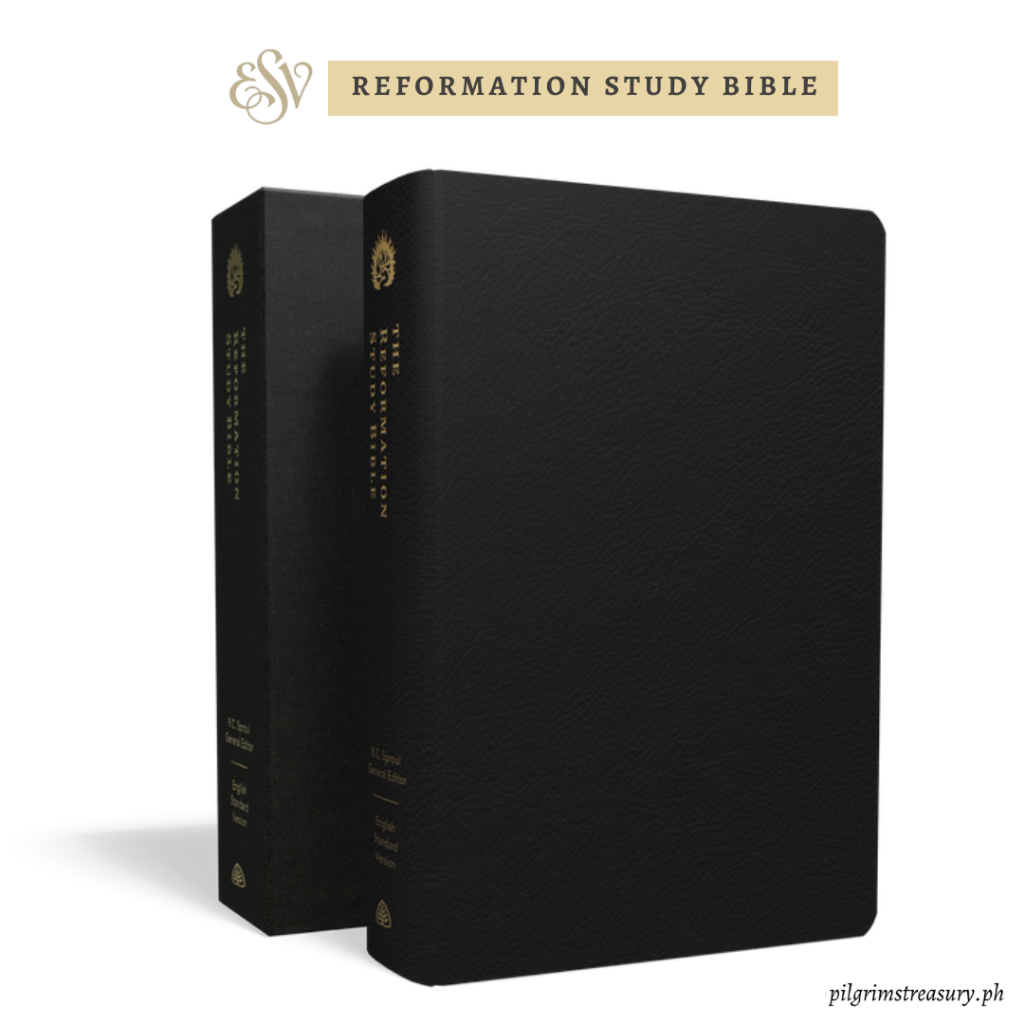 ESV Reformation Study Bible, BLACK, Seville Cowhide Leather, LEATHER