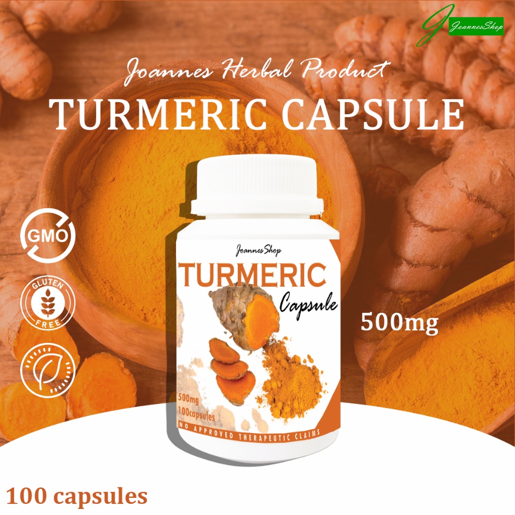 turmeric capsules organic | Shopee Philippines