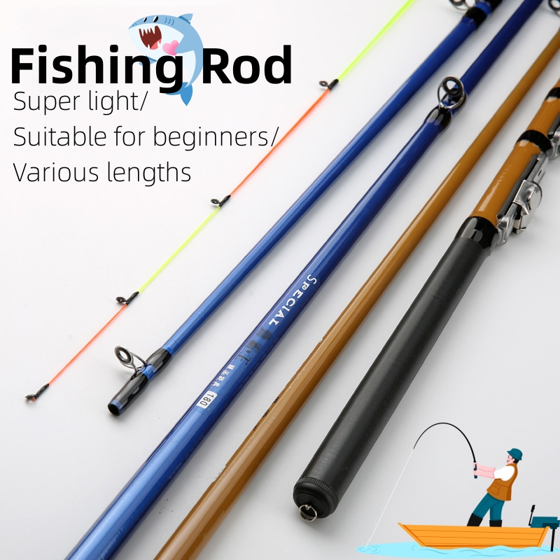 Fishing Rod Fiberglass Shore Casg Raft Rod Plug Soft Tail Raft Fishing ...