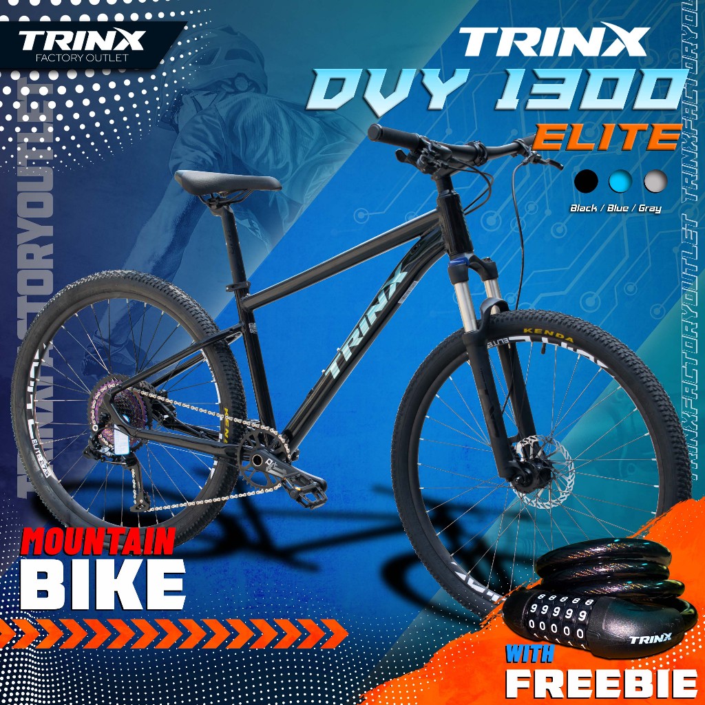 Trinx DVY 1300 ELITE Hydraulic Alloy Mountain Bike Shopee Philippines