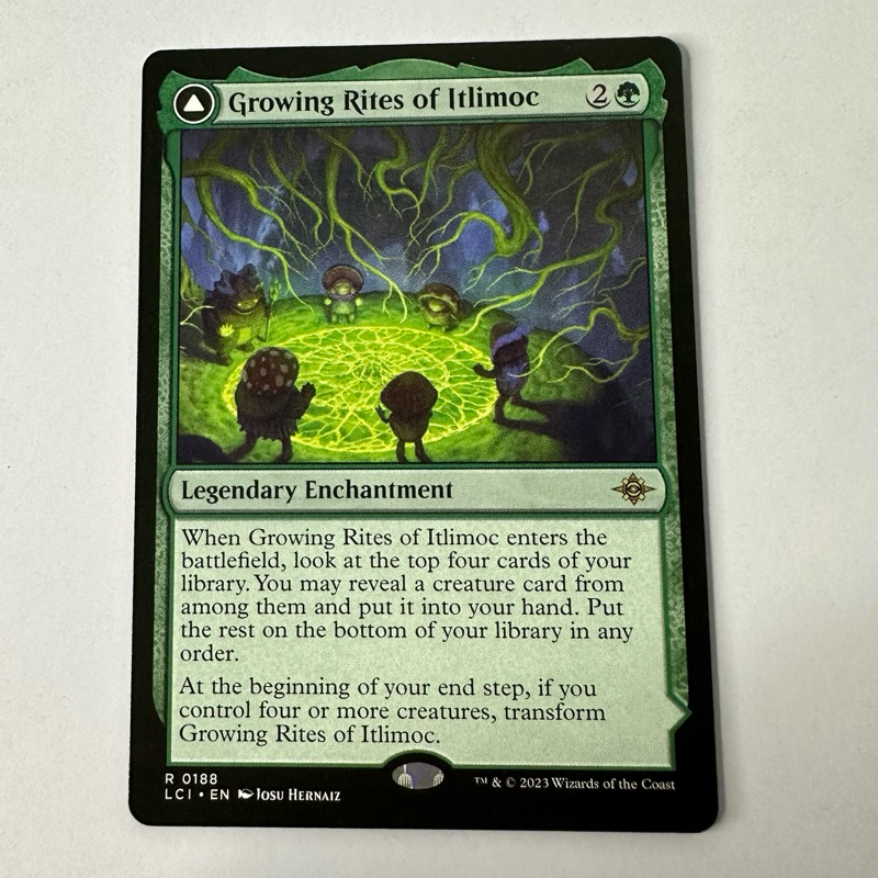 GROWING RITES OF ITLIMOC // ITLIMOC, CRADLE OF THE SUN | IXALAN | GREEN ...