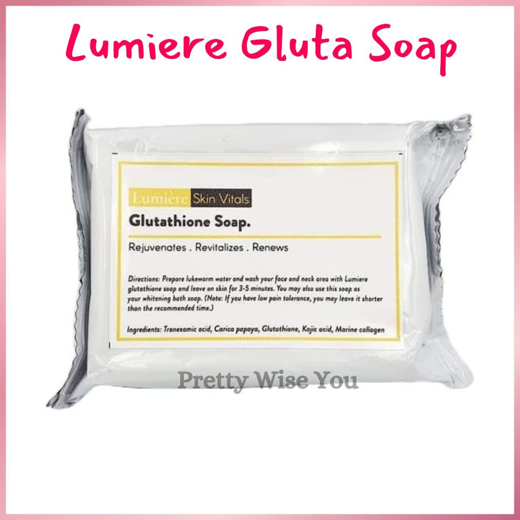 Lumiere Skin Vitals Glutathione Gluta Soap 135g
